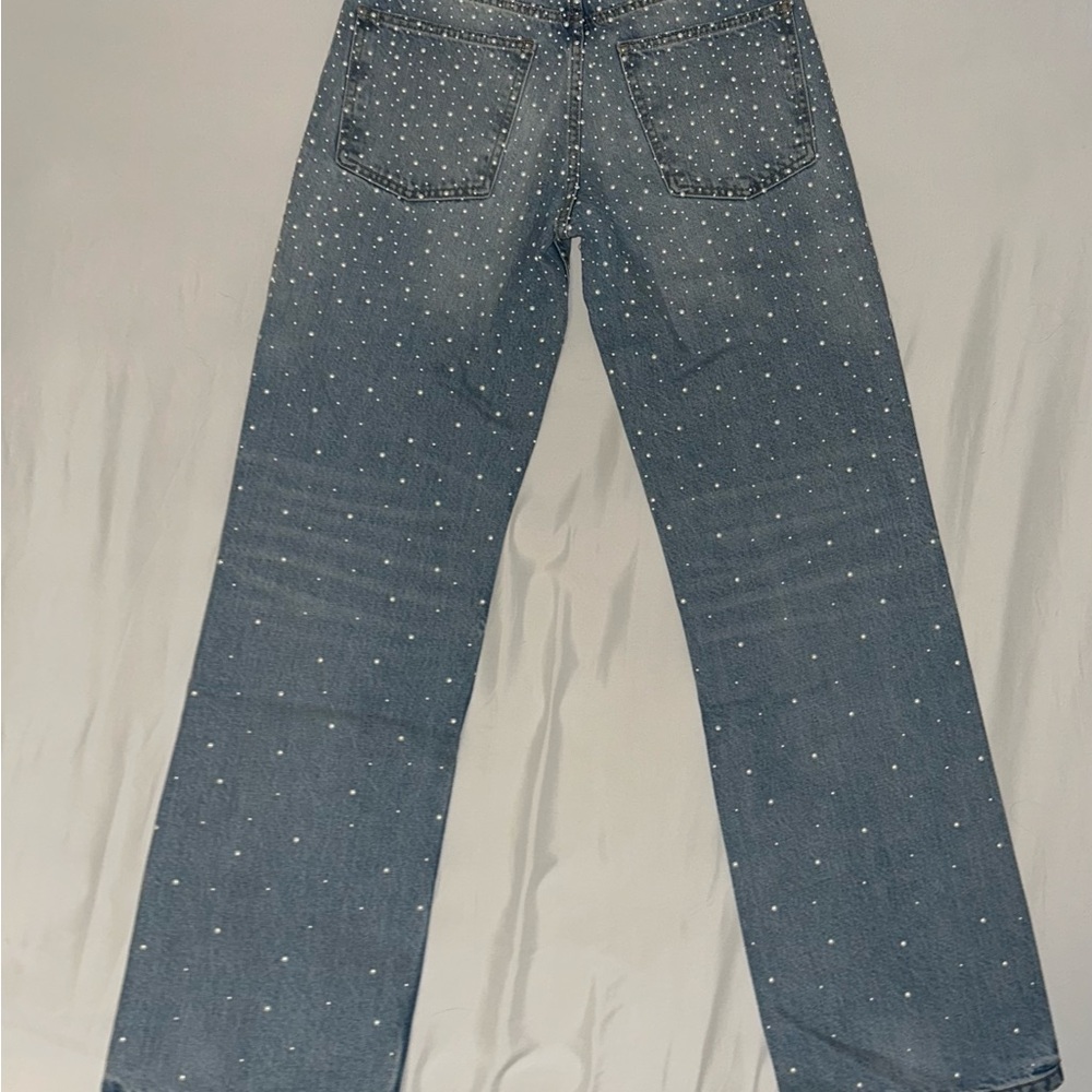 Zara / Jeans / Zara Pearl TRF Wide Leg Jeans - Picture 4 of 11